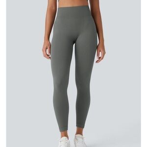 HALARA NWOT SIZE L Soft Seamless Flow Ribbed High Waisted Tummy Control Leggings